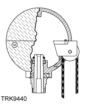 Technical drawing of a TRK9440